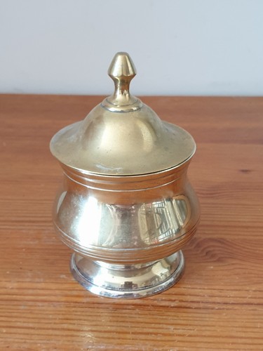 Sucrier ancien laiton poli - ancien,