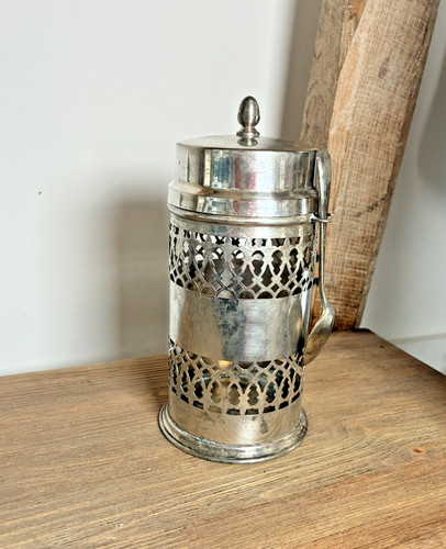 Sucrier ancien métal - ancien, en