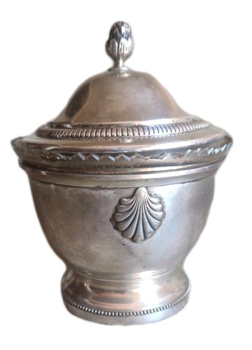 Ancien sucrier pot à - sucrier, /